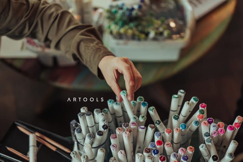 Os 7 materiais de arte essenciais para quem está começando