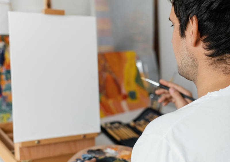 Papel ou tela de pintura? Conheça as superfícies para pintar