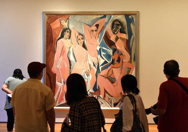 Les Demoiselles d’Avignon, por Pablo Picasso (1907)