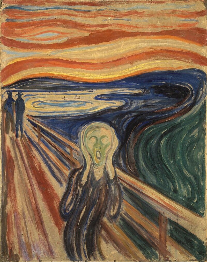 O Grito, por Edvard Munch (1893)
