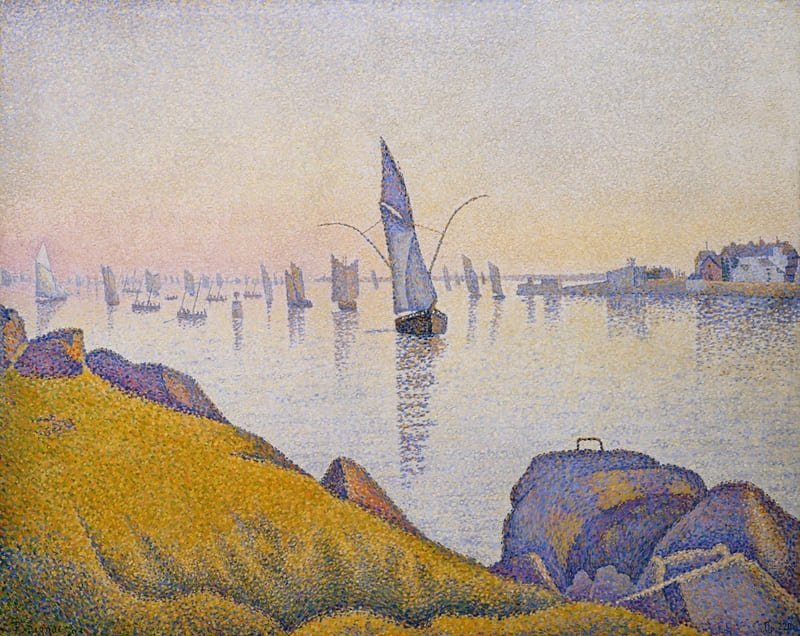 Evening Calm, Paul Signac, 1891