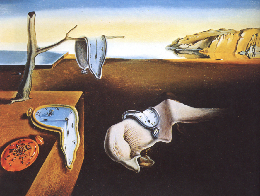 Pintura A Persistência da Memória - Salvador Dalí (1931)