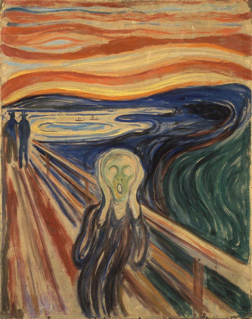 Pintura de Edvard Munch: O Grito