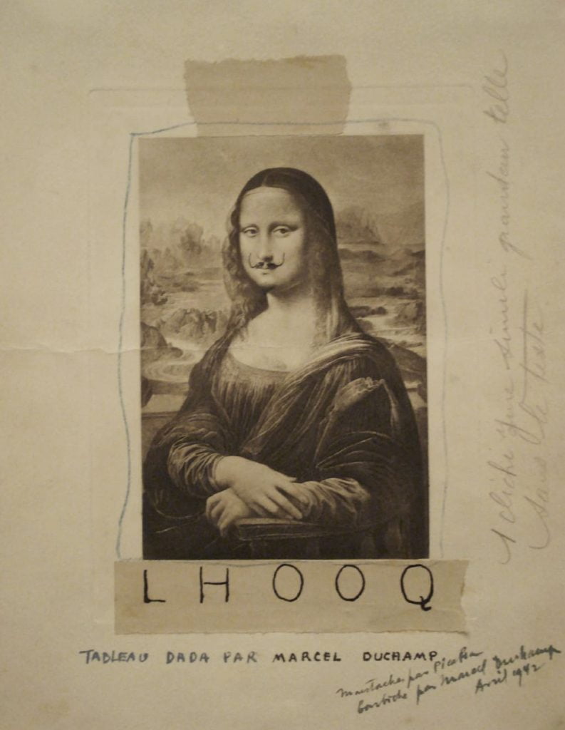LHOOQ (1919), Marcel Duchamp 