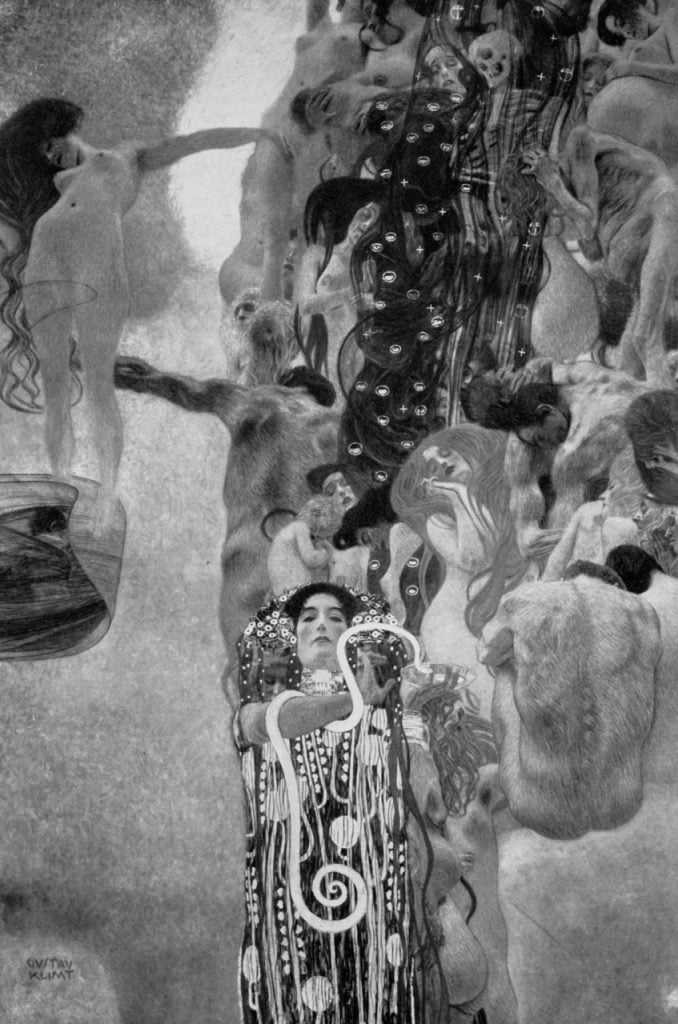 Gustav Klimt - Medicina (1899)