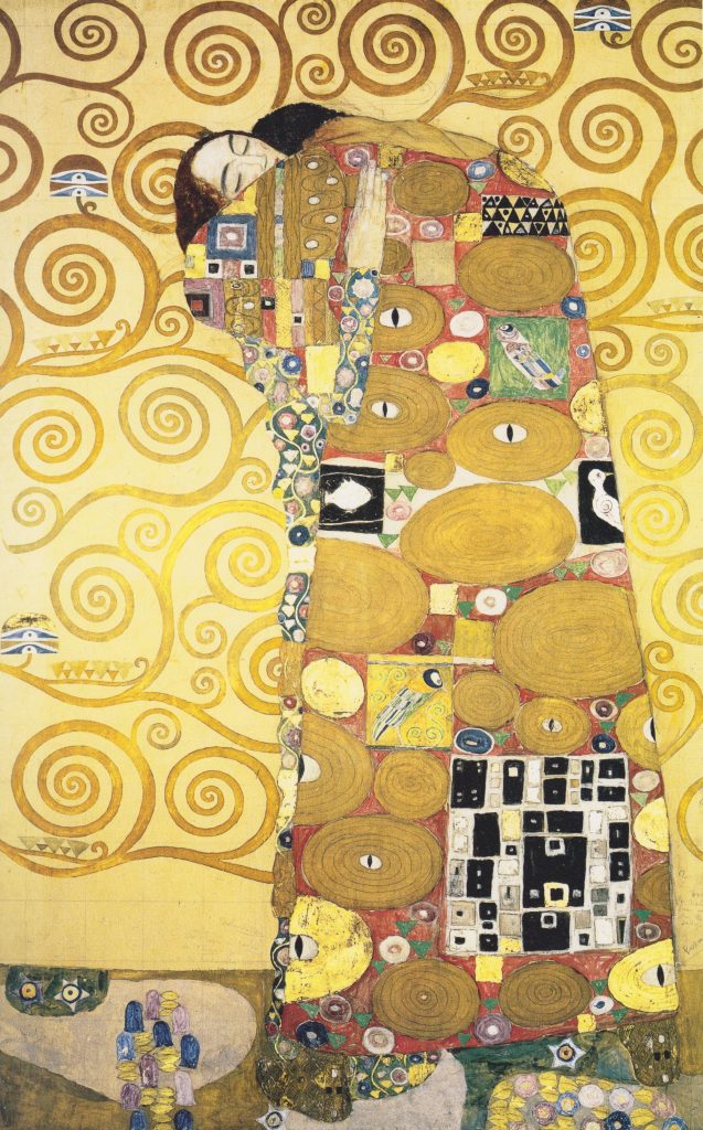 Gustav Klimt - O Abraço (1905)